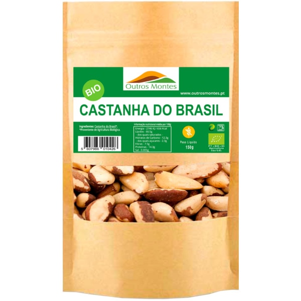 Castanha do Brasil Biológica embalagem 150 g