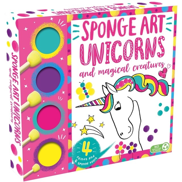 Imagem 0 de Sponge art unicorns and magical creatures