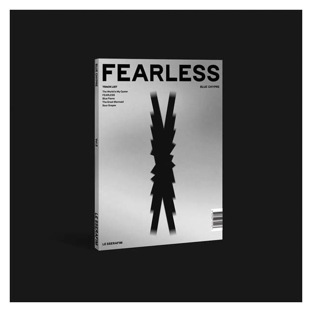 1ST MINI ALBUM FEARLESS BLUE CHYPRE VER CD