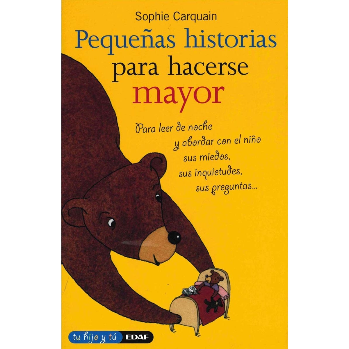 Imagem 0 de Pequeñas historias para hacerse mayor: Para leer de noche y abordar con el niño sus miedos, sus inquietudes, sus preguntas... (Capa mole)