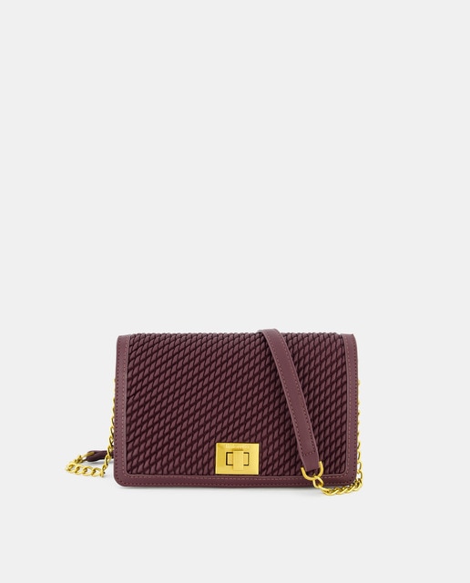 Burgundy messenger outlet bag