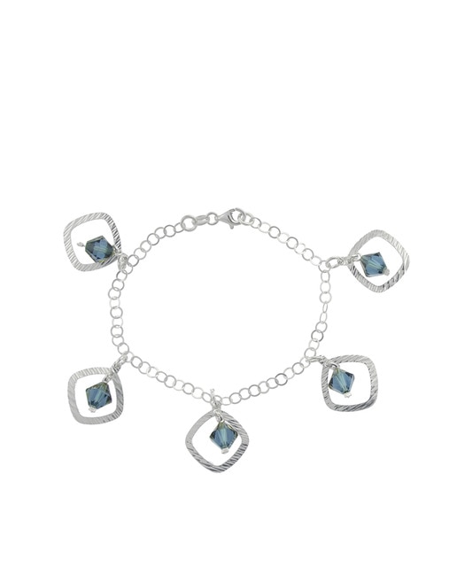 Charm Swarovski Montana Gold