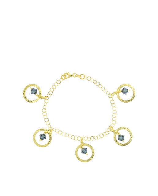 Swarovski Montana Charm Gold