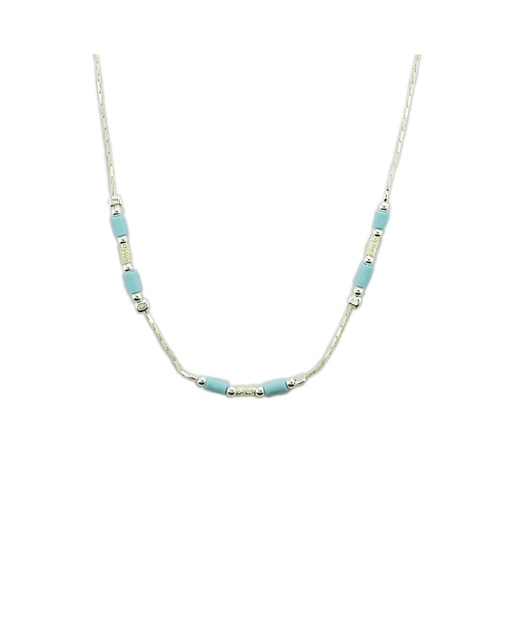 Tubitos Turquesa Silver