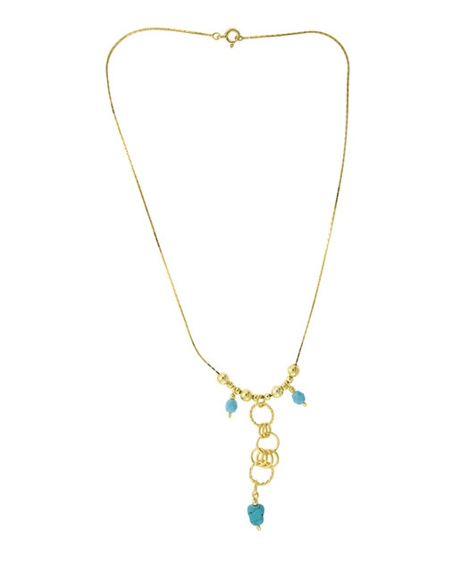 Aros Turquesa Gold
