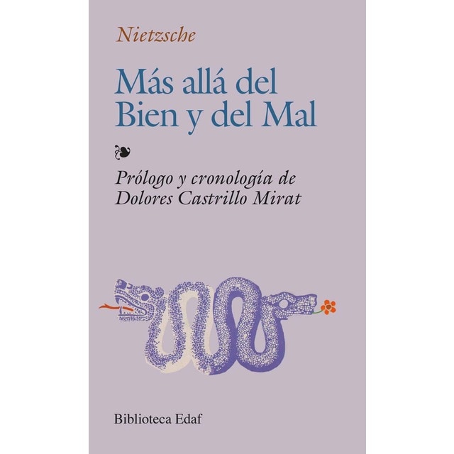 Más Allá del Bien y del Mal (Tapa blanda)