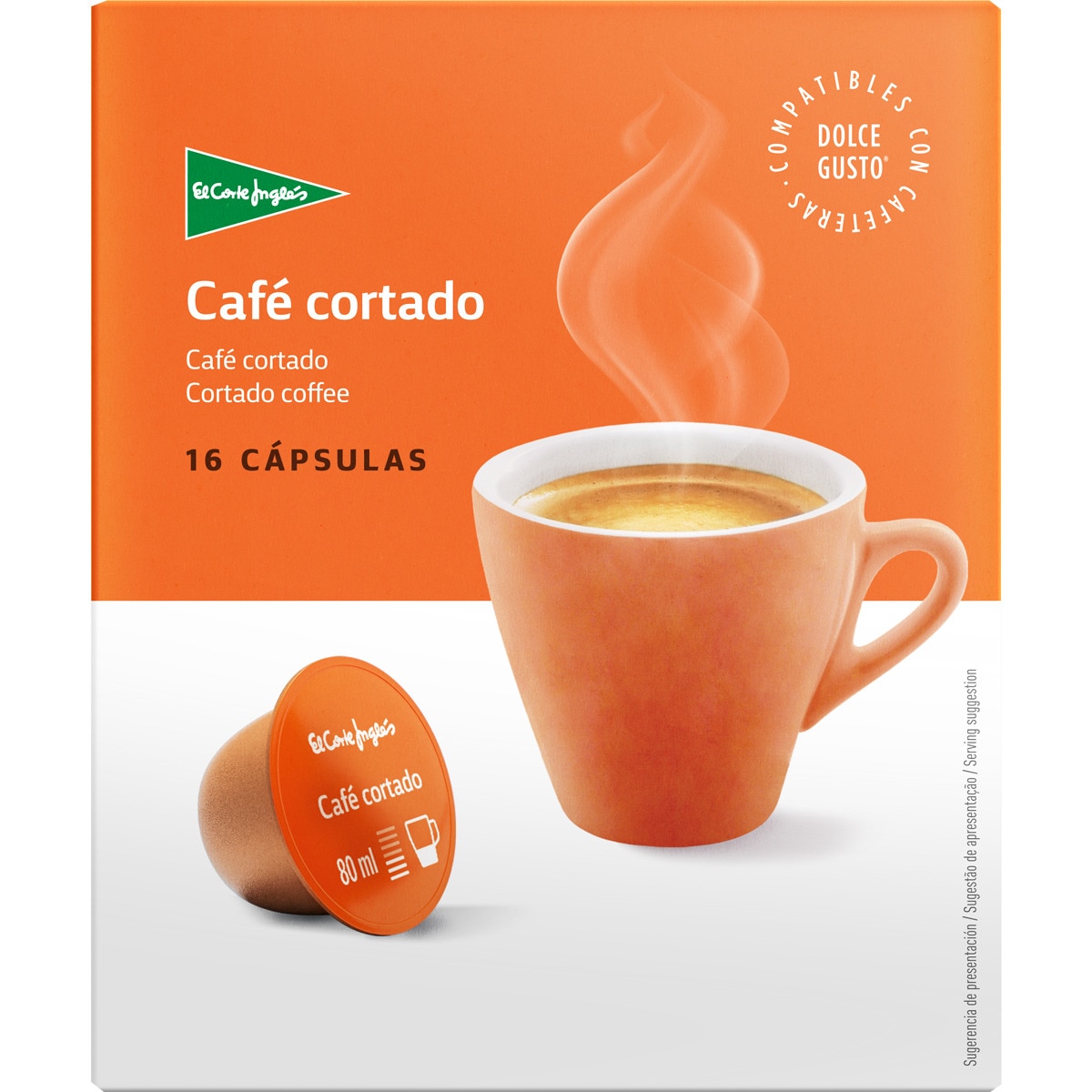 café cortado compatibles con máquinas Dolce Gusto
