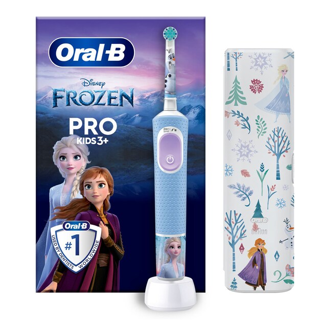 Cepillo eléctrico recargable para niños Oral b - Braun Vitality Frozen
