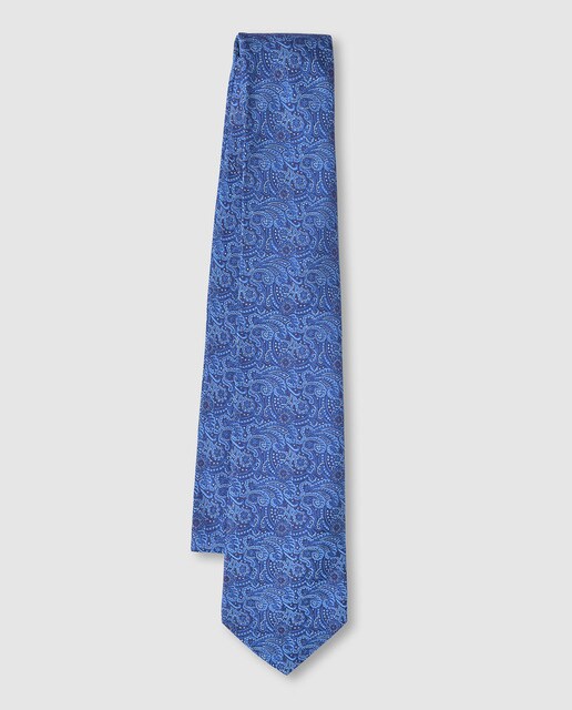 Corbata seda natural 100% jacquard premium