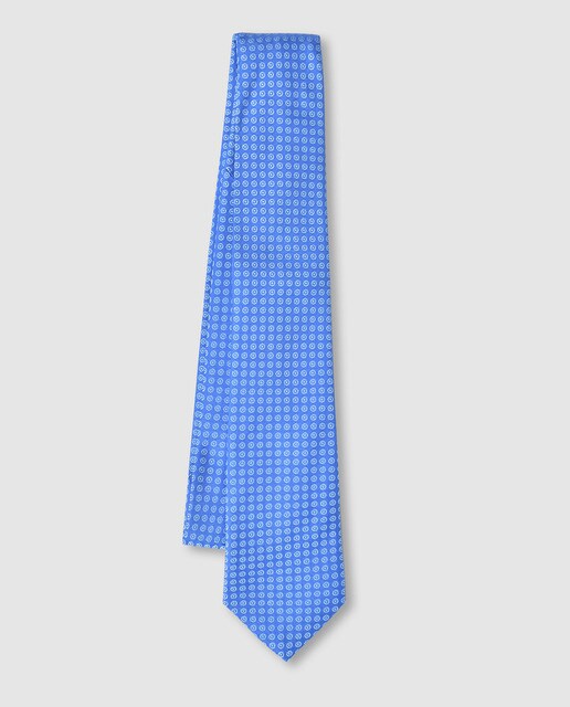 Corbata seda natural 100% jacquard premium