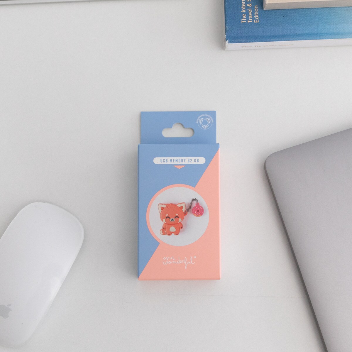 Pendrive Panda 32 GB - Vermelho 6