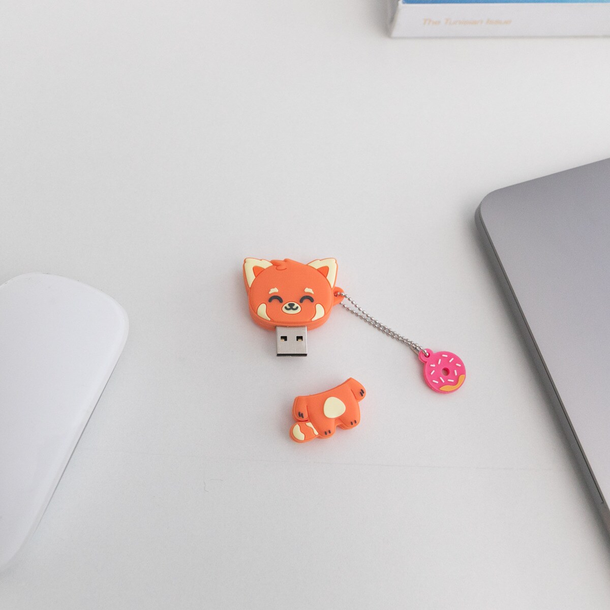 Pendrive Panda 32 GB - Vermelho 4