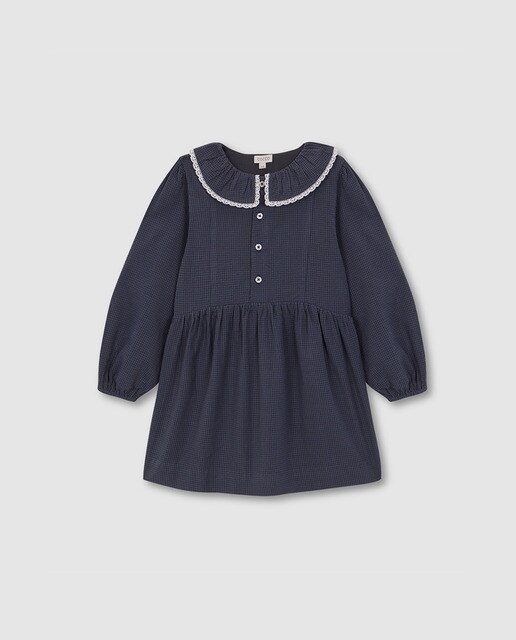 Vichy seersucker dress