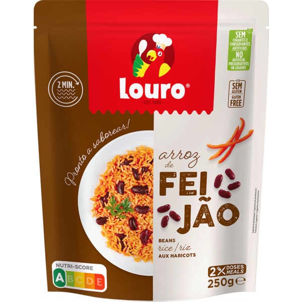 Arroz Preparado de Feijão embalagem 250 g