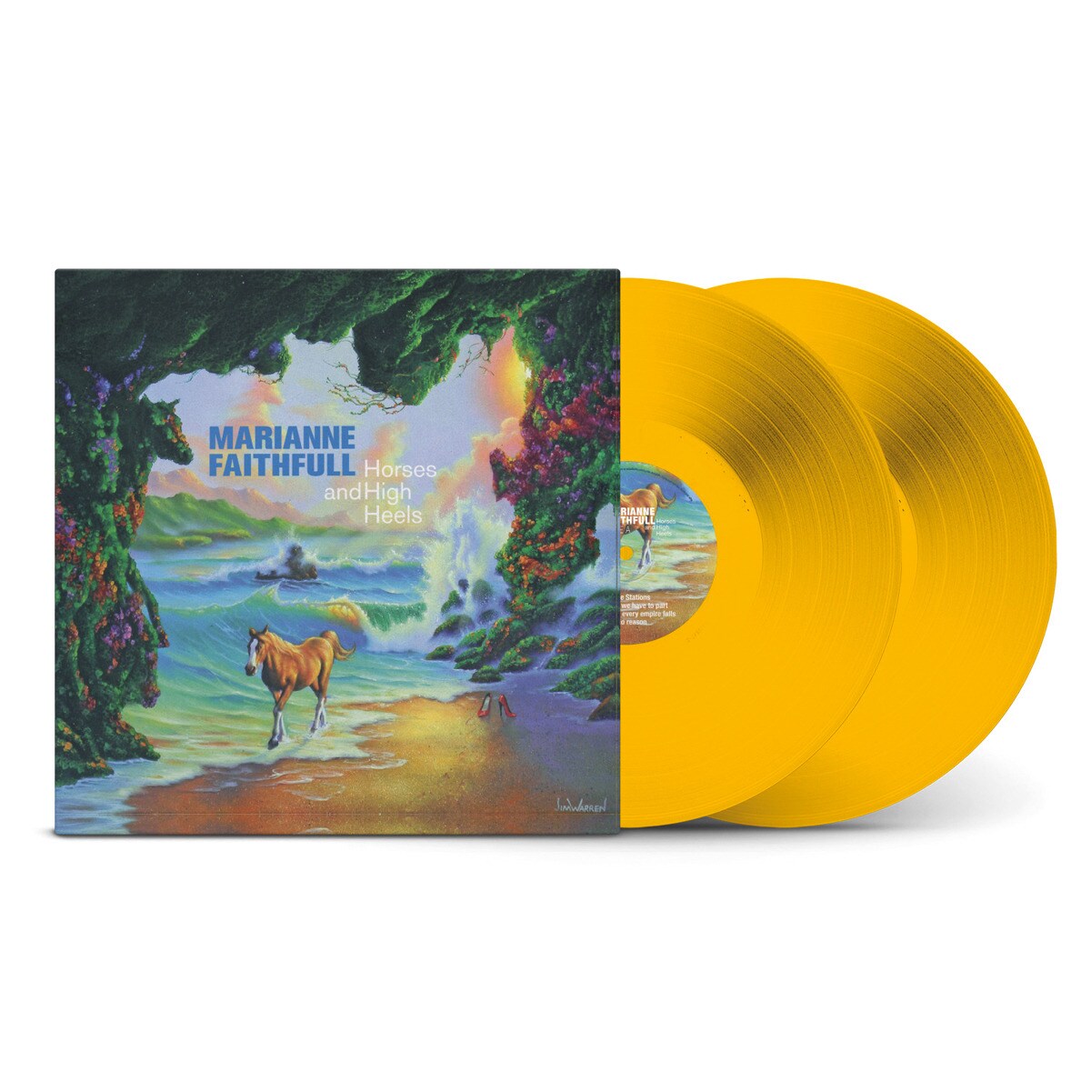 Horses and high heels (Edição Color) (2 LP-Vinil) Amarelo-2