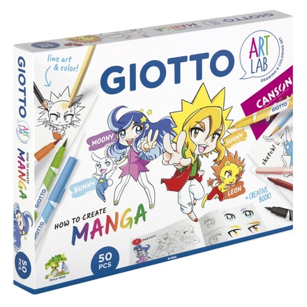 Set creativo Art lab manga 
