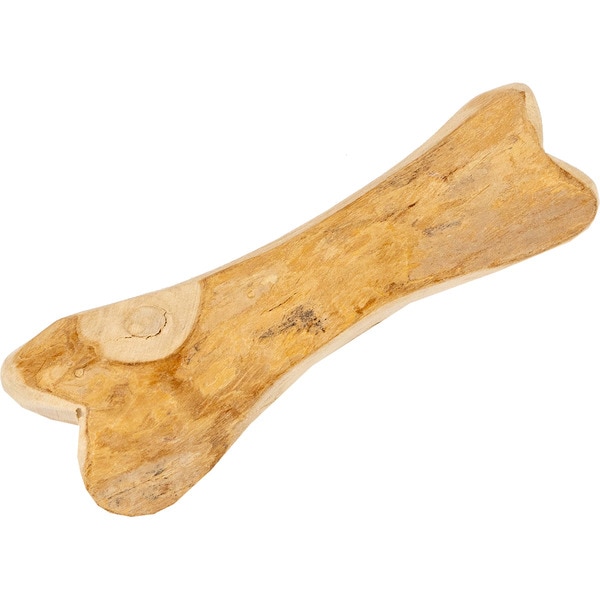 juguete de madera para perro Hueso 14 cm 1 unidad