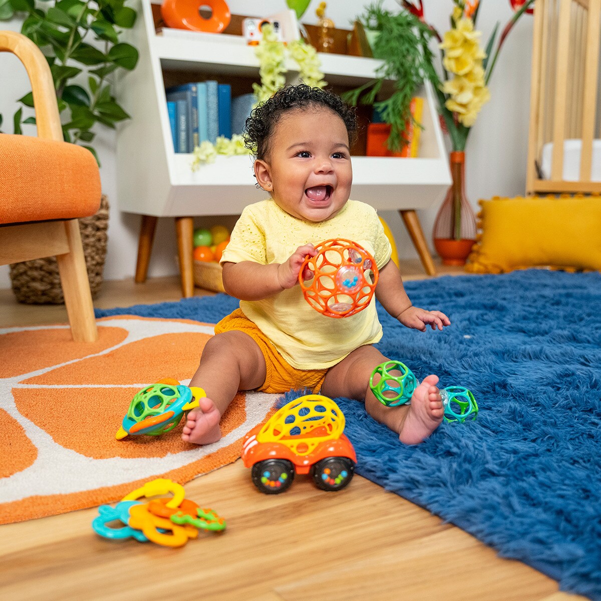 Brinquedos e Mordedores Soothers & Shakers™ 5 Peças Multicolor-6