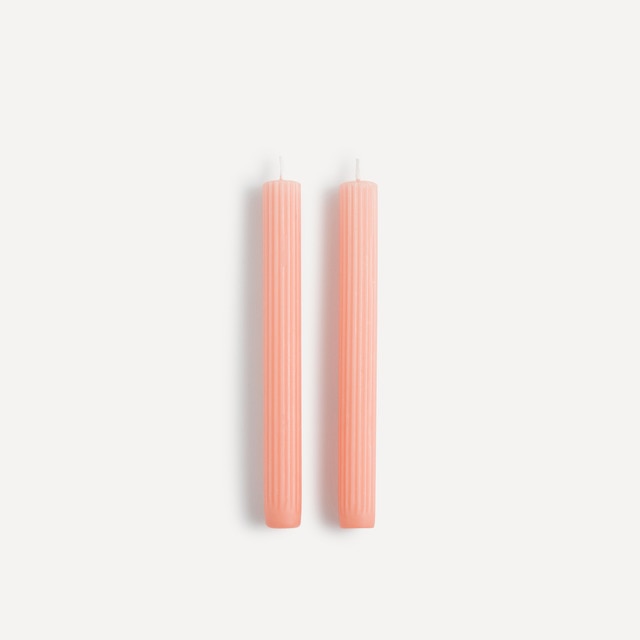 Set de 2 velas Candelabro a rayas El Corte Inglés