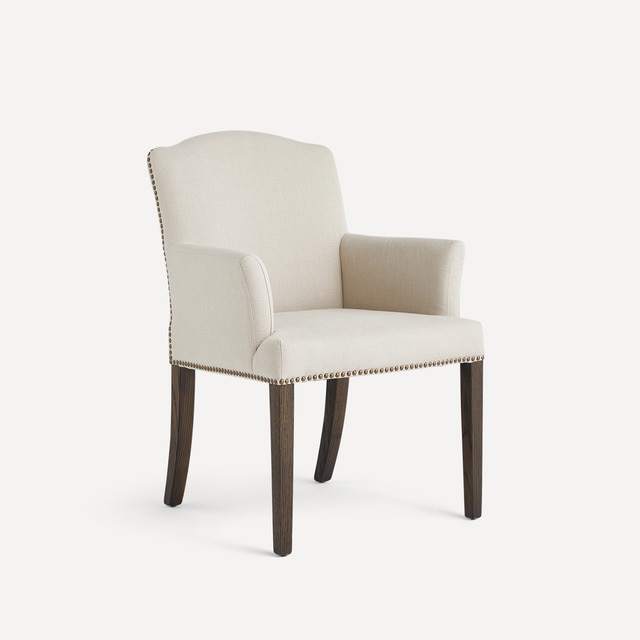 Sillón de comedor de lino Grace El Corte Inglés