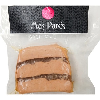 MAS PARES block of duck foie gras with figs container 90 g