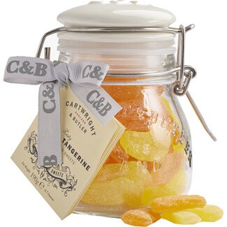 CARTWRIGHT & BUTLER caramelos cítricos de limón y mandarina estuche 190 g