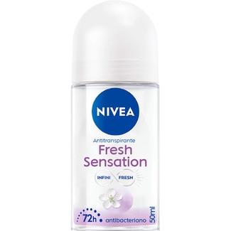 Nivea Desodorizante Roll-on Fresh Sensation embalagem 50 ml