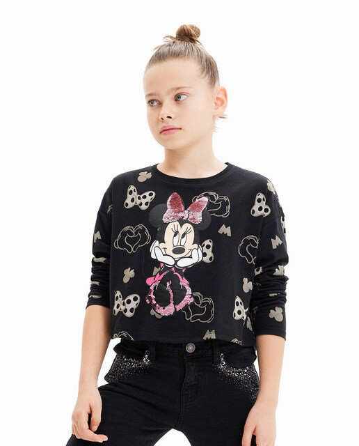 Minnie mouse hot sale sweatshirt girls