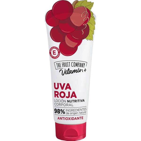 Vitamin+ loción nutritiva corporal Antioxidante Uva Roja con vitamina E Rohr 200 ml