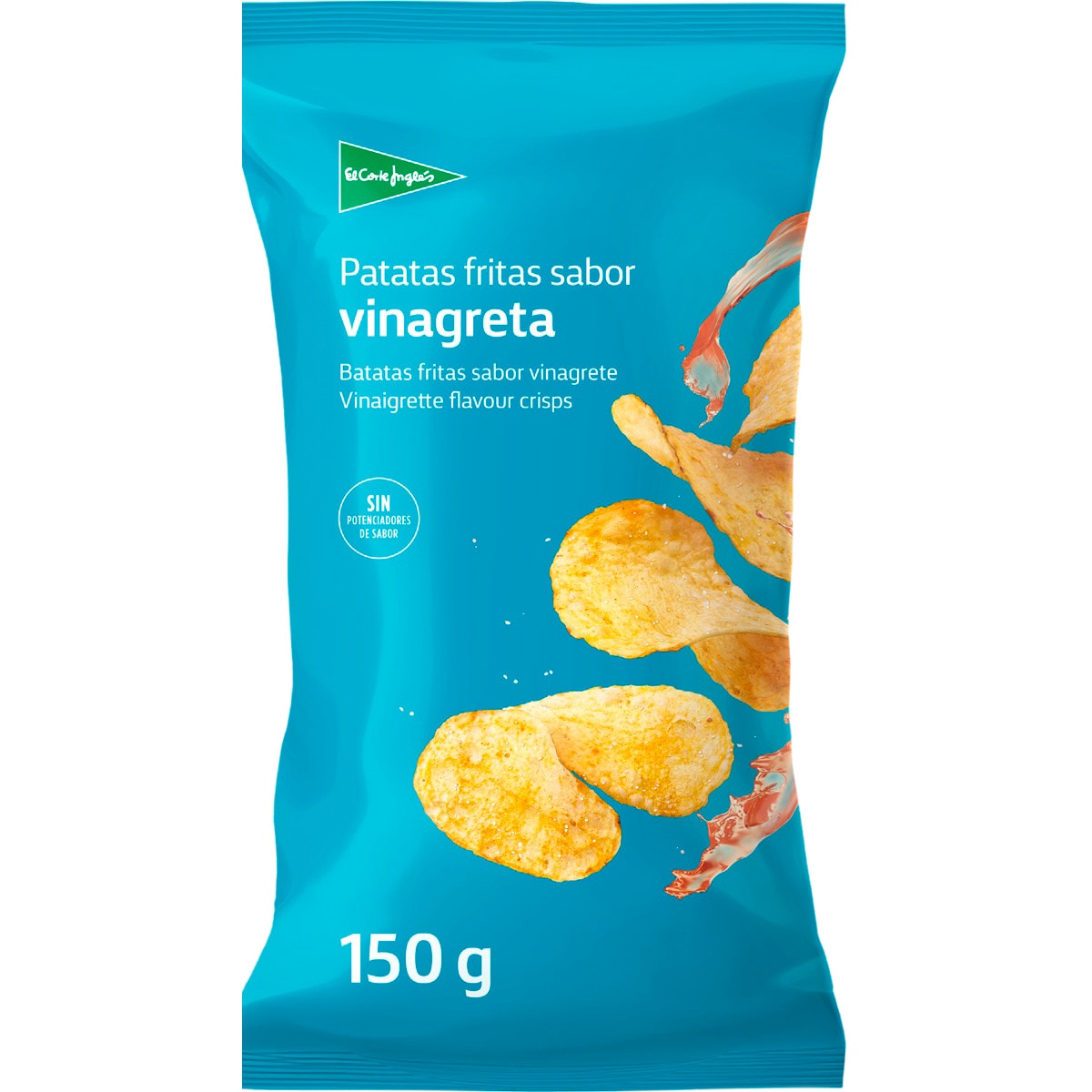 Batatas Fritas Sabor Vinagrete Embalagem 150 G · El Corte Inglés · Supermercado El Corte Inglés 3604