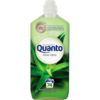 Quanto Amaciador para Roupa Concentrado Aloe Vera embalagem 74 doses