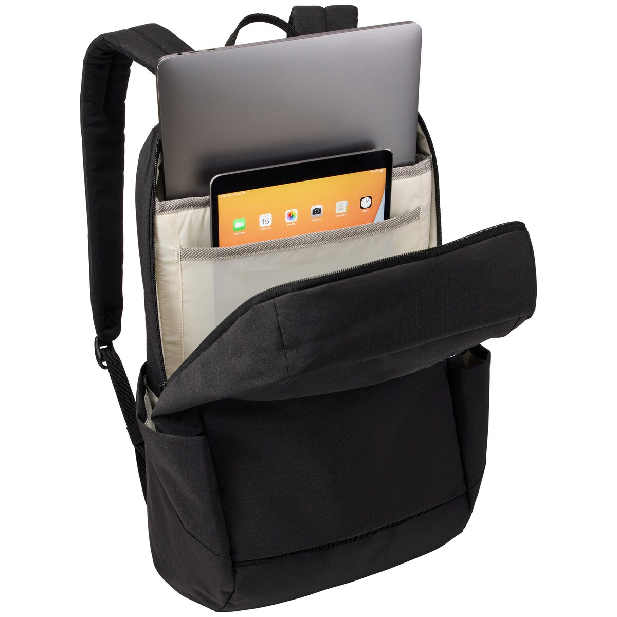 Mochila Thule Lithos 20L para Portáteis até 15,6" ou MacBook de 16" - Preto Preto-5