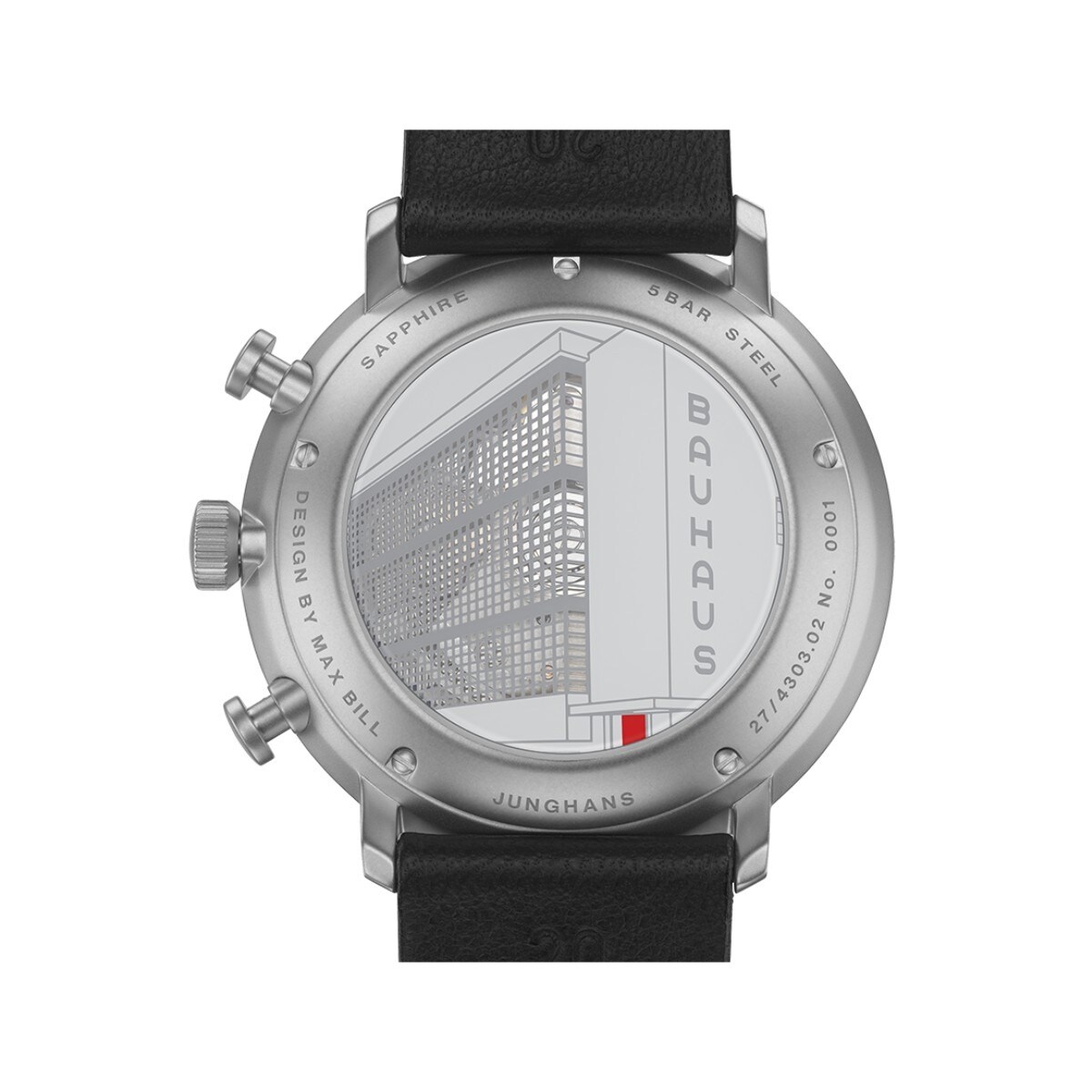 Relógio Chronoscope Bauhaus em Aço 3