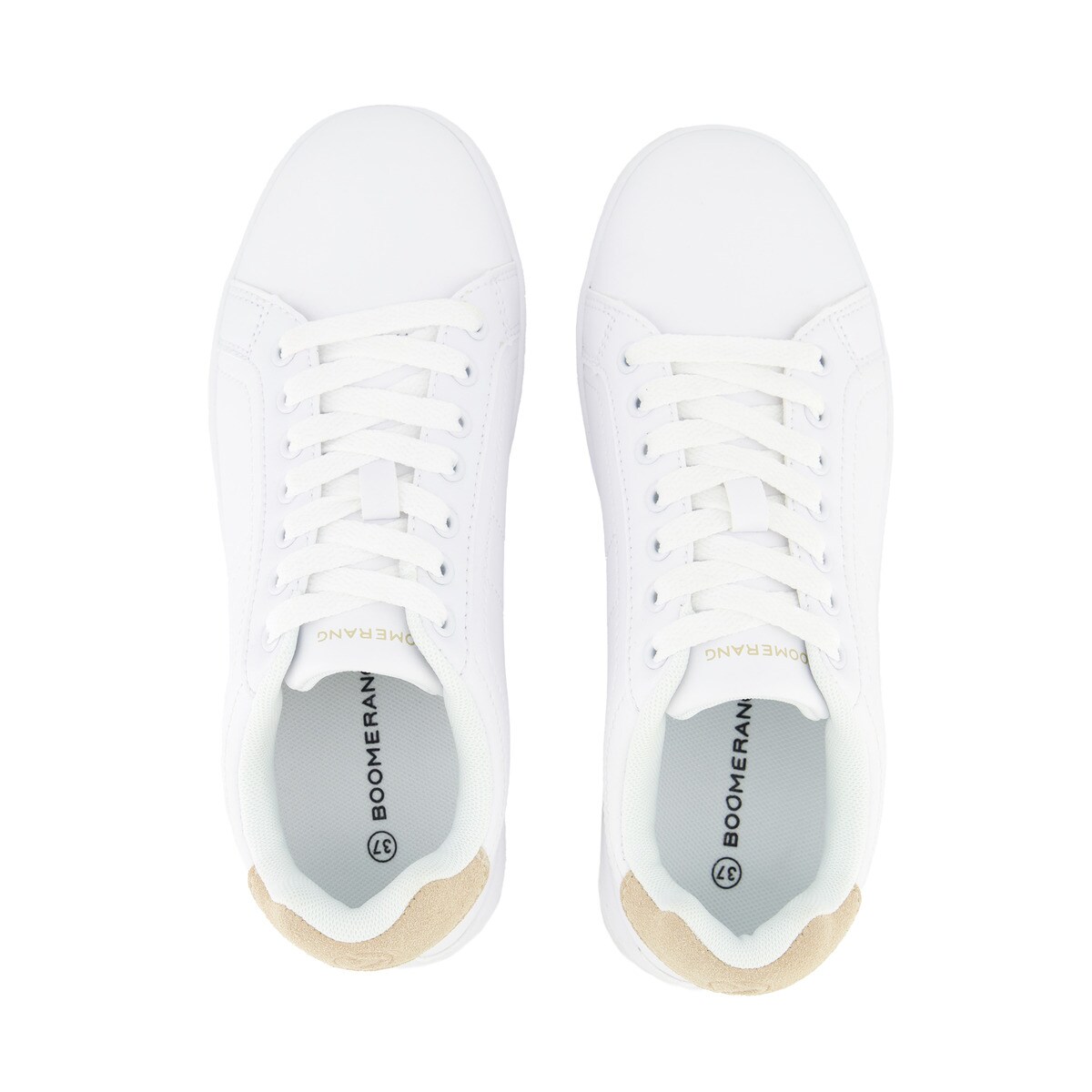 Sapatilhas Desportivas Casual de Mulher Klash Bege-4