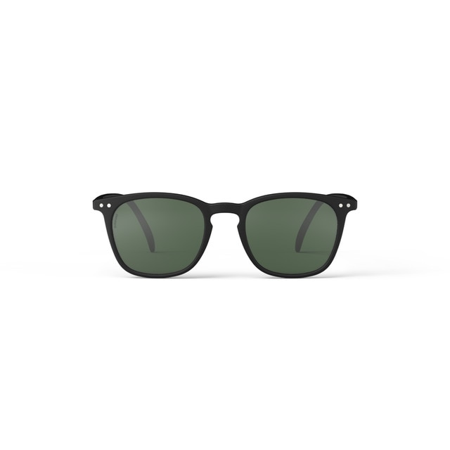 Gafas de sol polarizadas Izipizi #E forma trapecio negro.