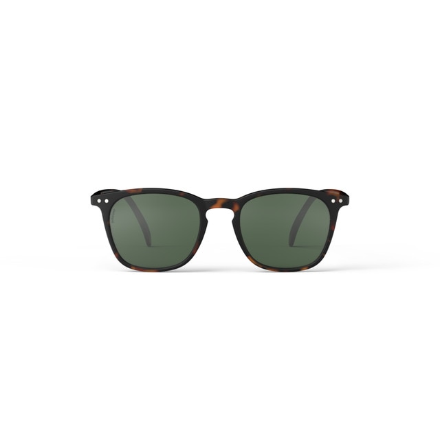 Gafas de sol polarizadas Izipizi #E forma trapecio carey.