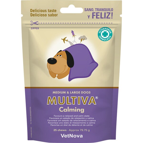 calmantes naturales para perros medianos y grandes Calming envase 25 unidades 79 g