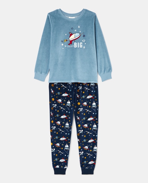 Pyjama discount velours enfant