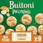 Minipizzas 3 Käsesorten 9 Stück Karton 270 g