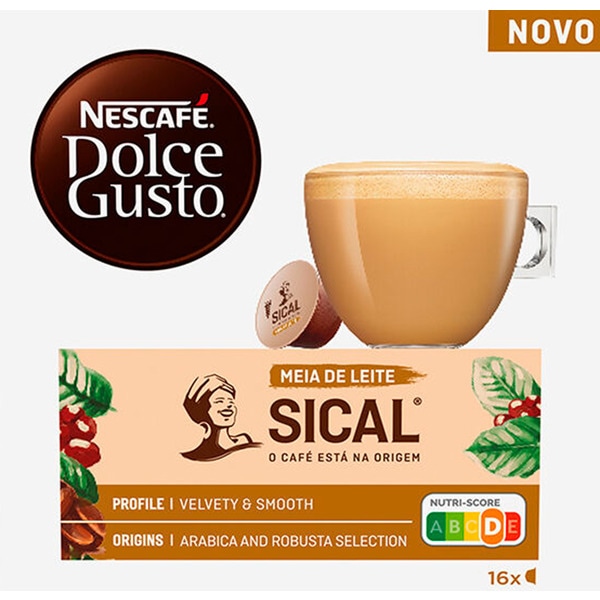 Sical Meia de Leite 16 capsulas Nescafe Dolce Gusto Supermercado El Corte Ingles El Corte Ingles