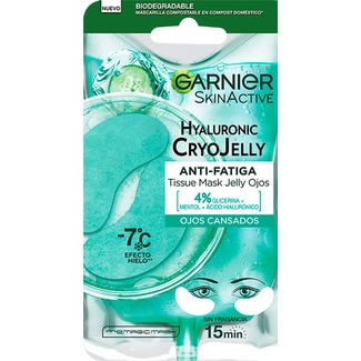 Máscara Facial de Contorno de Olhos CryoJelly Anti-Fadiga Aloe Hialurónico embalagem 1