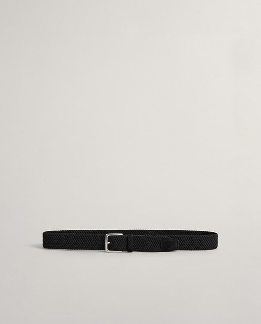 Cinturón trenzado para hombre elástico