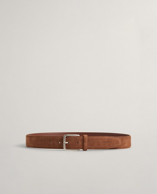 Cinturón sport de ante para hombre