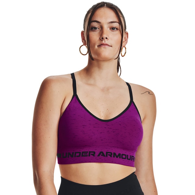 Sujetador deportivo de mujer Seamless Long Heather Under Armour
