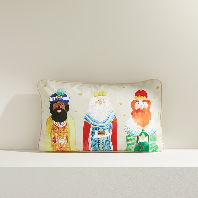 El Corte Inglés Reyes Magos decorative Christmas cushion · Home · El