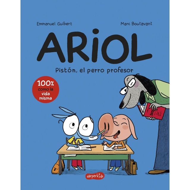 Ariol 7: Pistón, el perro profesor (cómic infantil) (Tapa blanda)