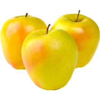Maça Golden Perlim Seleção Peso Aproximado unidade 190 g