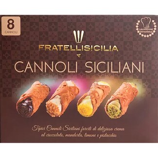 FRATELLI SICILI Sicilian cannoli case 240 g