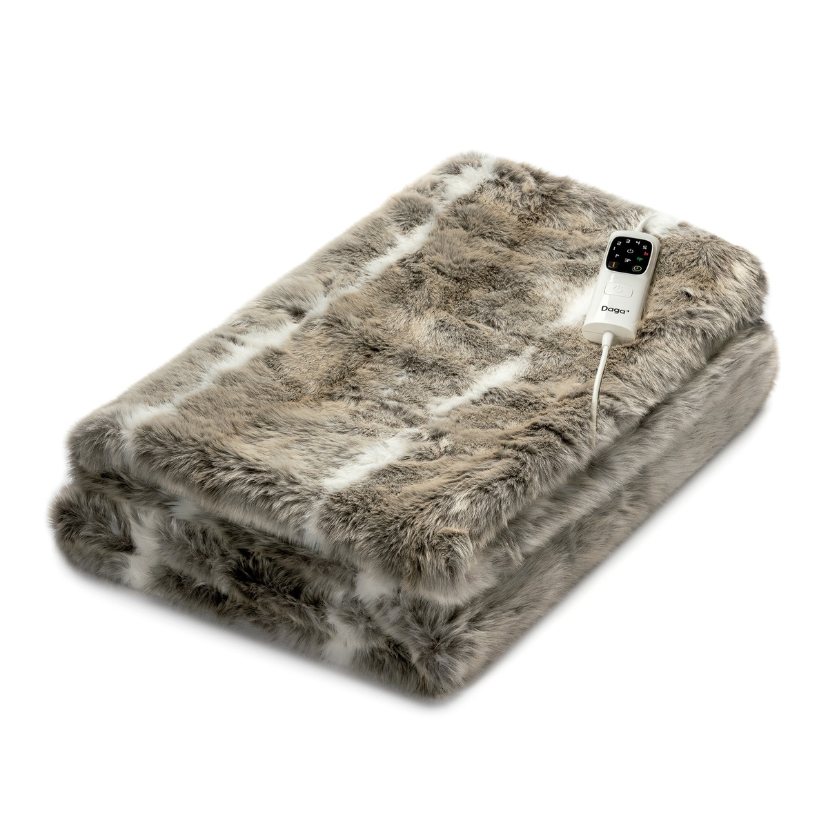 Daga – Manta eléctrica Daga 26002 Relax Suave Lujo con 6 niveles de temperatura.
