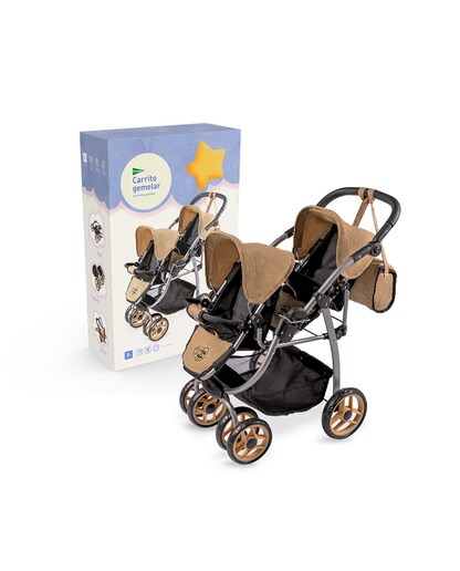 Carrito Gemelar Amor del Bueno Accesorios de muñecas El Corte Inglés